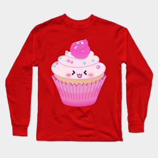 Cupcake Long Sleeve T-Shirt